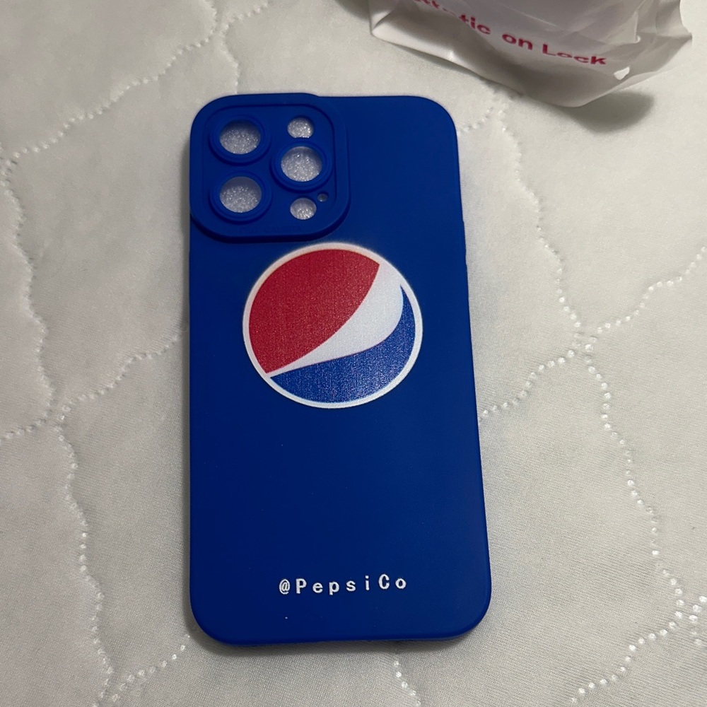 Pepsi Blue and Red Phone Case iPhone 14 Pro Max